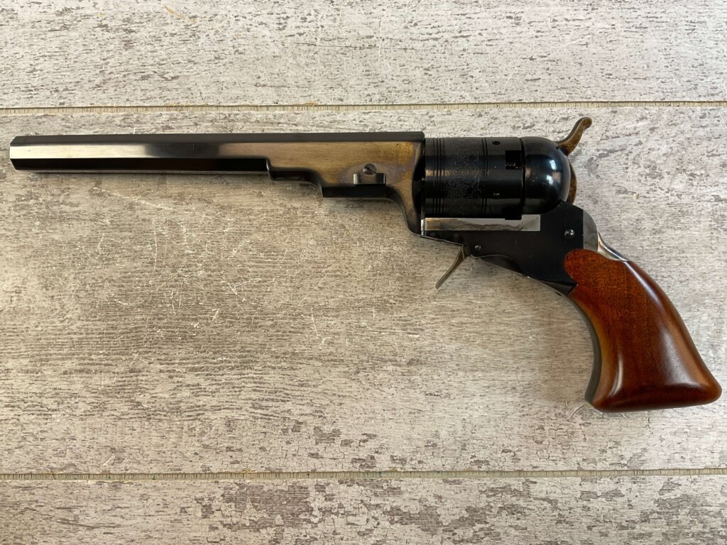 UBERTI PATERSON .36 CAL PERCUSSION REVOLVER, JAMES EARL JONES COLLECTION, ANTIQUE & MINTY #5-10970