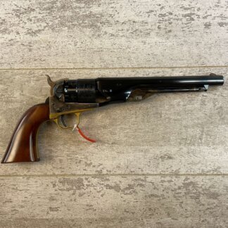 UBERTI 1860 COLT ARMY .44 CAL PERCUSSION REVOLVER, JAMES EARL JONES COLLECTION, ANTIQUE / UNFIRED & MINTY #5-10971