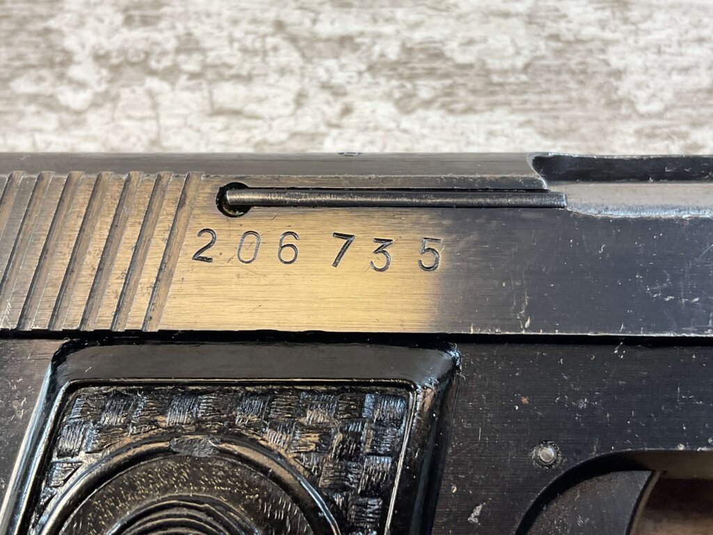 CZECH CZ DUO 6.35MM SEMI AUTO PISTOL, 1951 MFR #6-03000