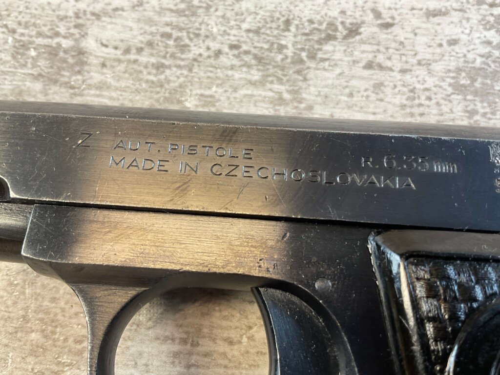 CZECH CZ DUO 6.35MM SEMI AUTO PISTOL, 1951 MFR #6-03000