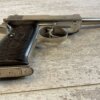 CYQ SPREEWERK P38 9MM SEMI AUTO PISTOL, NICKEL PLATED W/ CASE #6-03001