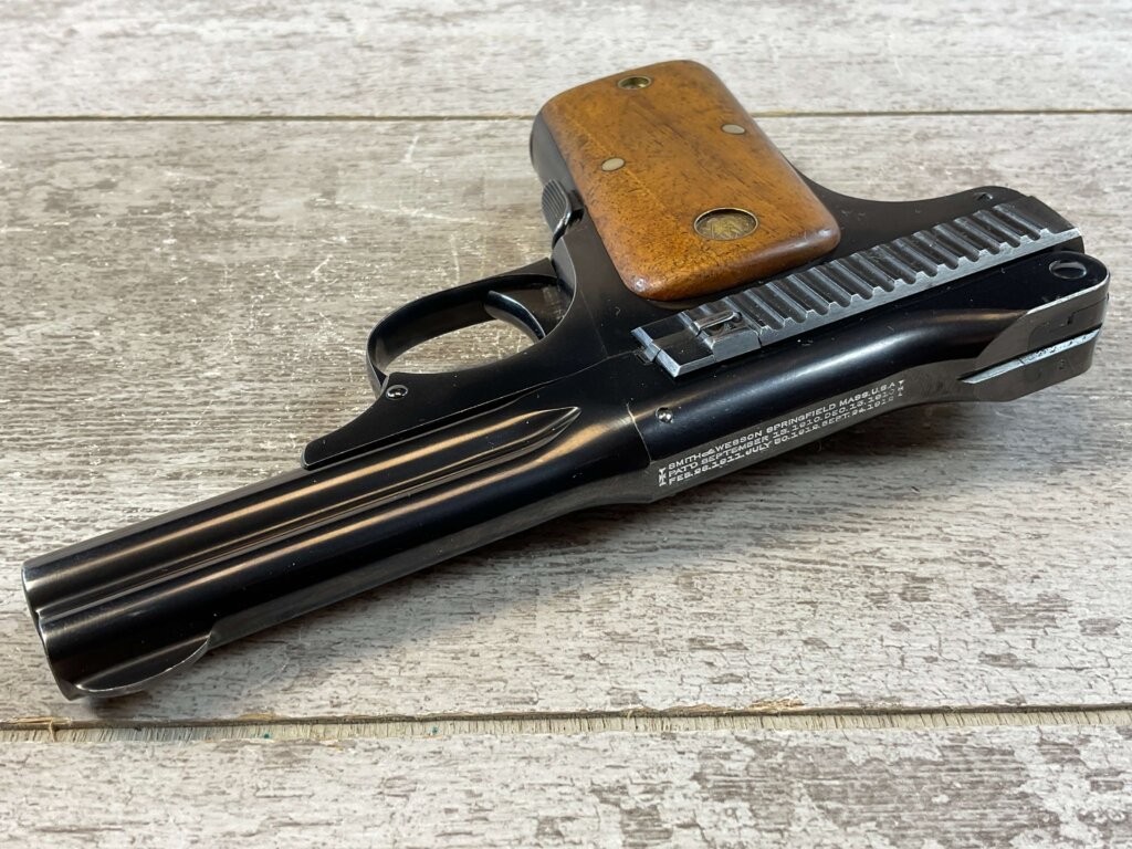 SCARCE SMITH & WESSON S&W M35 / MODEL 1913 35 S&W (.32 ACP) CAL SEMI AUTO PISTOL, MINTY #6-03002