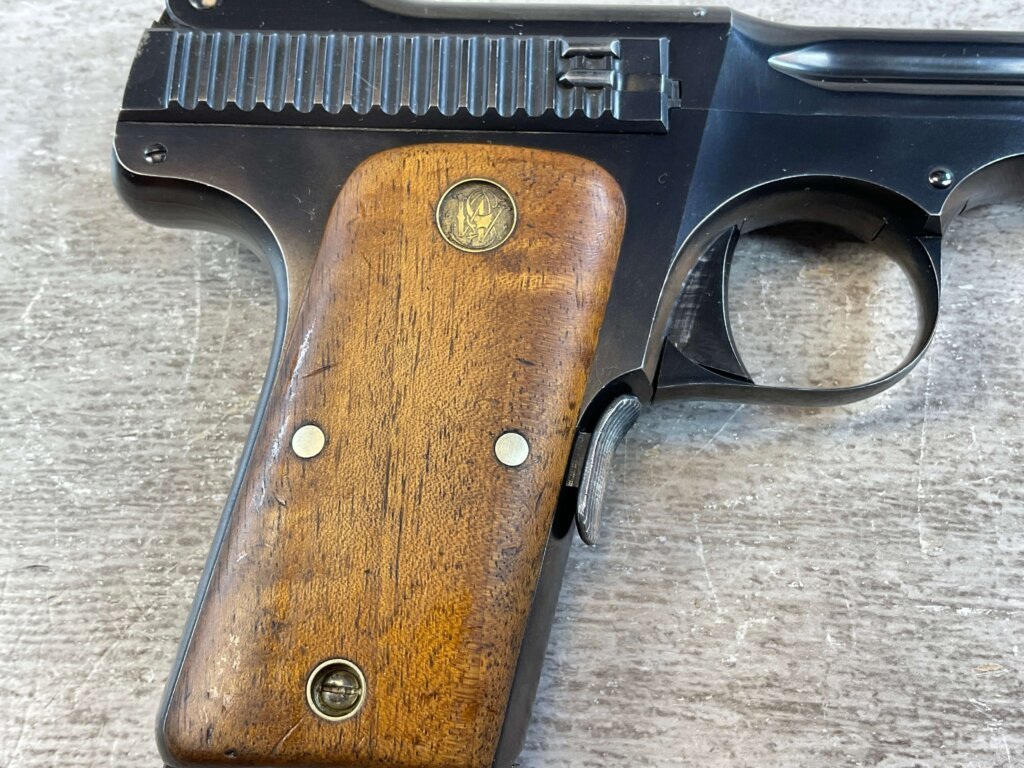 SCARCE SMITH & WESSON S&W M35 / MODEL 1913 35 S&W (.32 ACP) CAL SEMI AUTO PISTOL, MINTY #6-03002