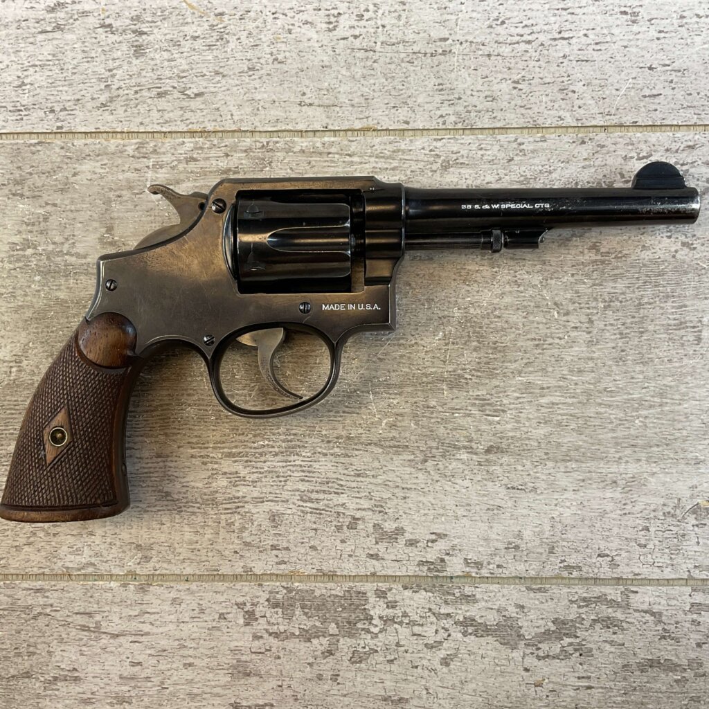 SMITH & WESSON S&W MODEL OF 1905 4TH CHANGE .38 M&P REVOLVER #6-03006