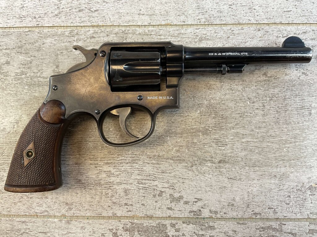 SMITH & WESSON S&W MODEL OF 1905 4TH CHANGE .38 M&P REVOLVER #6-03006