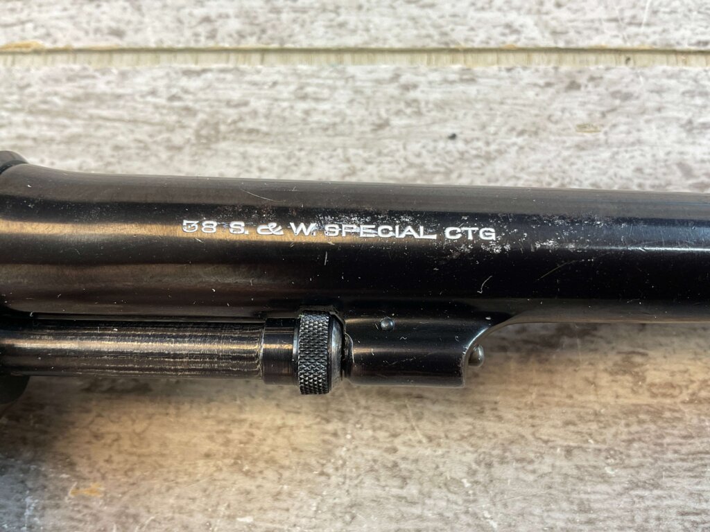 SMITH & WESSON S&W MODEL OF 1905 4TH CHANGE .38 M&P REVOLVER #6-03006