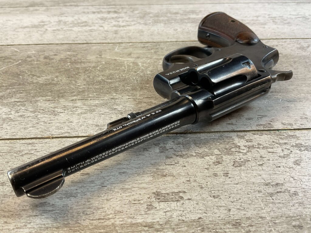 SMITH & WESSON S&W MODEL OF 1905 4TH CHANGE .38 M&P REVOLVER #6-03006