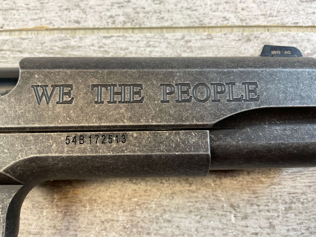 SIG SAUER "WE THE PEOPLE" 1911 .45 ACP SEMI AUTO PISTOL #6-03004