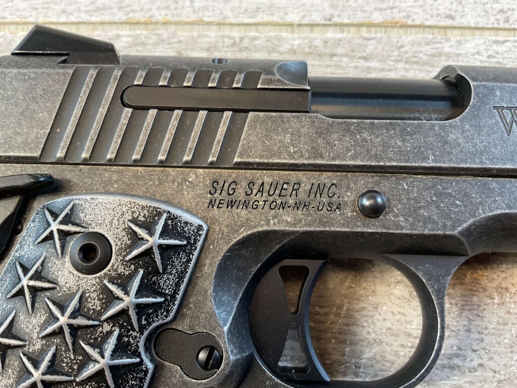 SIG SAUER "WE THE PEOPLE" 1911 .45 ACP SEMI AUTO PISTOL #6-03004