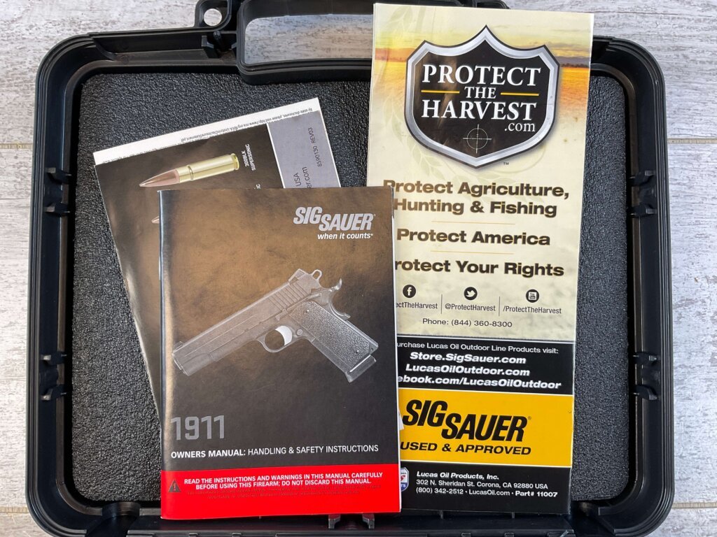 SIG SAUER "WE THE PEOPLE" 1911 .45 ACP SEMI AUTO PISTOL #6-03004