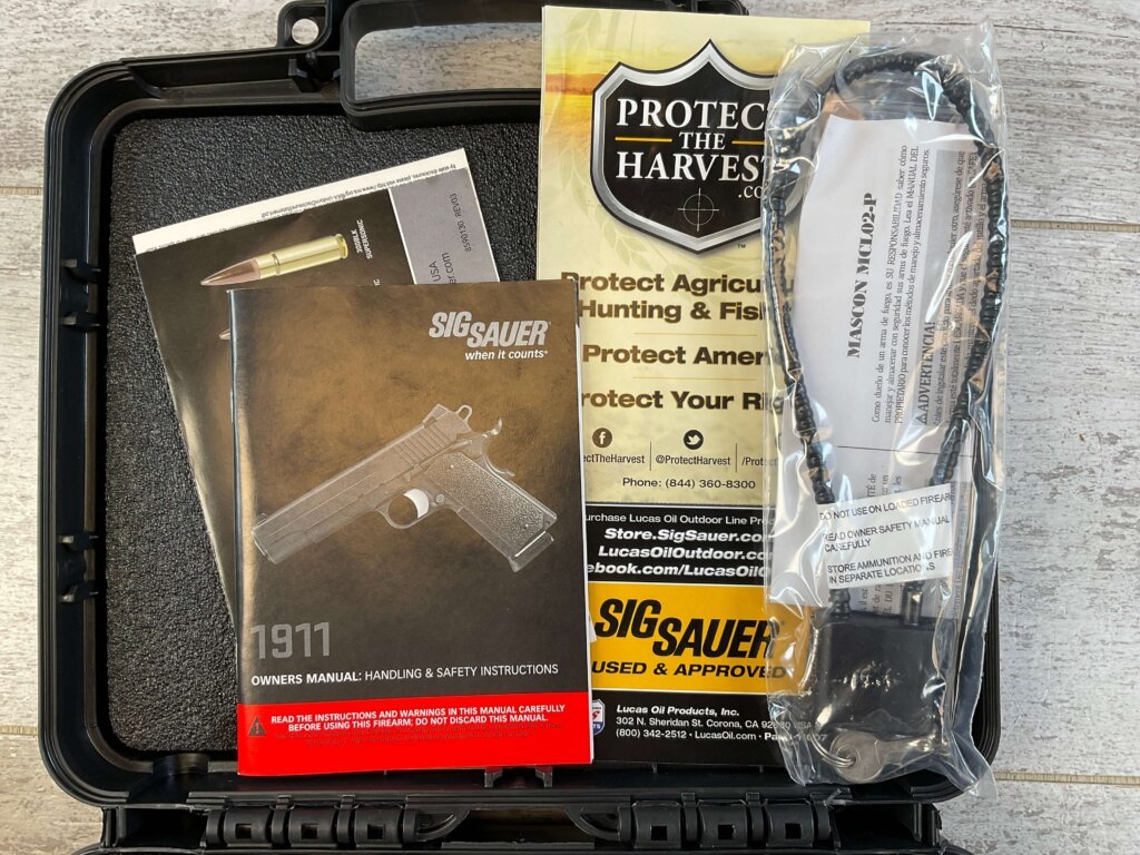 SIG SAUER "WE THE PEOPLE" 1911 .45 ACP SEMI AUTO PISTOL #6-03004