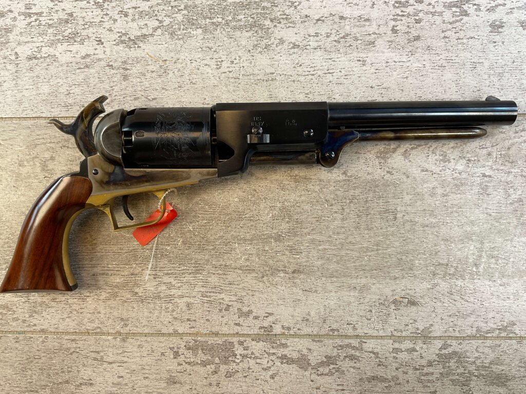 UBERTI 1847 WALKER .44 CAL PERCUSSION REVOLVER, JAMES EARL JONES COLLECTION, ANTIQUE / UNFIRED & MINTY #5-10973