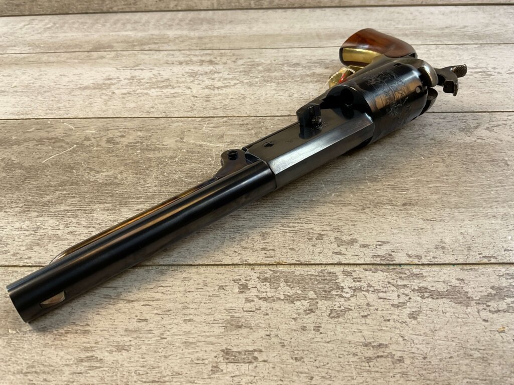 UBERTI 1847 WALKER .44 CAL PERCUSSION REVOLVER, JAMES EARL JONES COLLECTION, ANTIQUE / UNFIRED & MINTY #5-10973