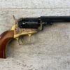 UBERTI 1849 WELLS FARGO .31 CAL PERCUSSION POCKET REVOLVER, JAMES EARL JONES COLLECTION, ANTIQUE / UNFIRED & MINTY #5-10974