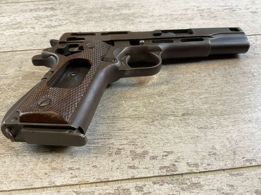 RARE REMINGTON RAND 1911A1 .45 ACP FACTORY CUTAWAY SEMI AUTO PISTOL, JAMES EARL JONES COLLECTION, C&R #5-10975