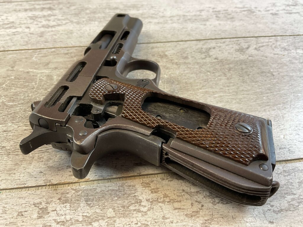 RARE REMINGTON RAND 1911A1 .45 ACP FACTORY CUTAWAY SEMI AUTO PISTOL, JAMES EARL JONES COLLECTION, C&R #5-10975