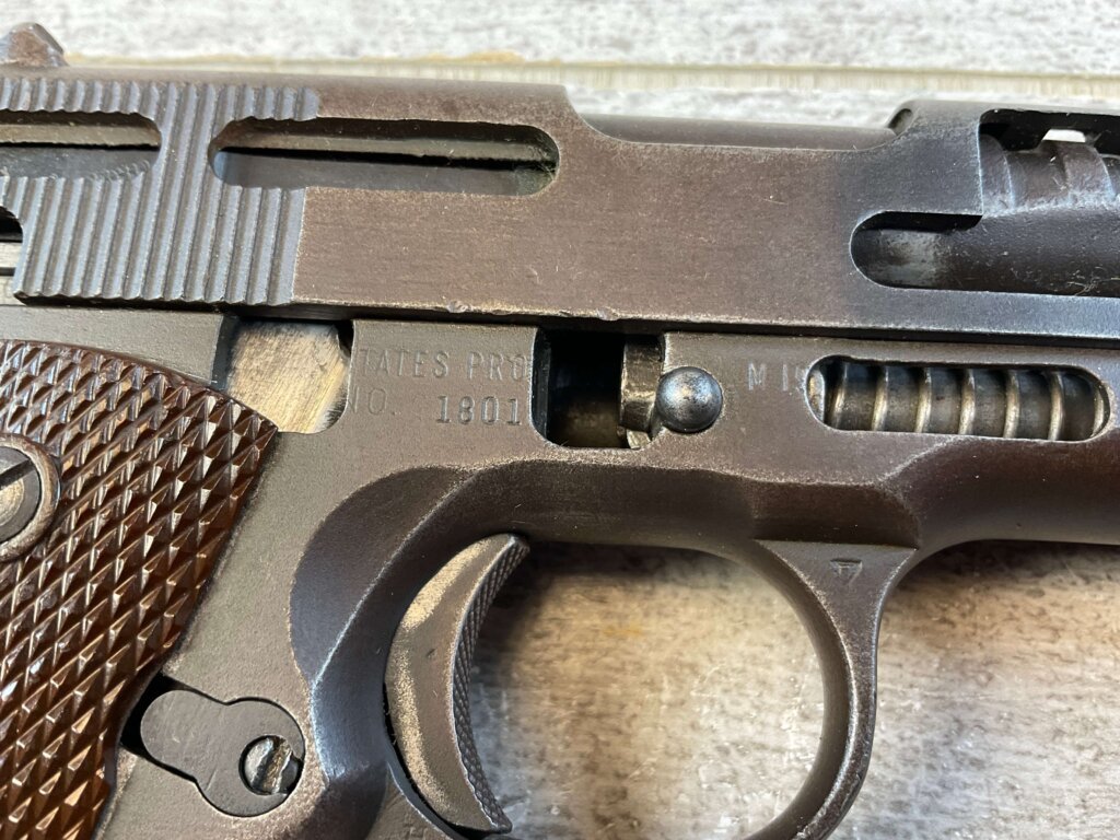 RARE REMINGTON RAND 1911A1 .45 ACP FACTORY CUTAWAY SEMI AUTO PISTOL, JAMES EARL JONES COLLECTION, C&R #5-10975