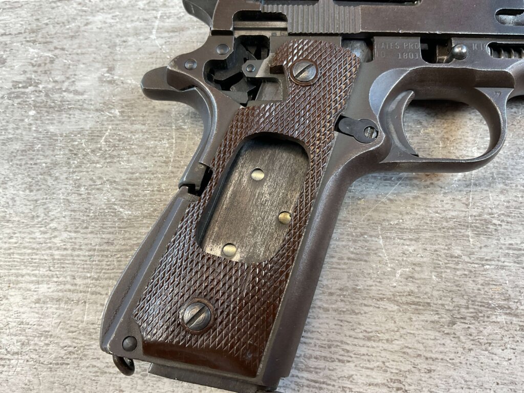 RARE REMINGTON RAND 1911A1 .45 ACP FACTORY CUTAWAY SEMI AUTO PISTOL, JAMES EARL JONES COLLECTION, C&R #5-10975