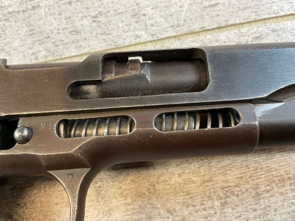 RARE REMINGTON RAND 1911A1 .45 ACP FACTORY CUTAWAY SEMI AUTO PISTOL, JAMES EARL JONES COLLECTION, C&R #5-10975