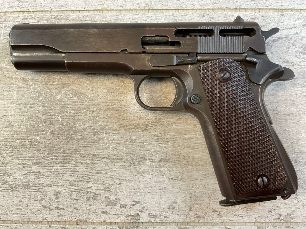 RARE REMINGTON RAND 1911A1 .45 ACP FACTORY CUTAWAY SEMI AUTO PISTOL, JAMES EARL JONES COLLECTION, C&R #5-10975
