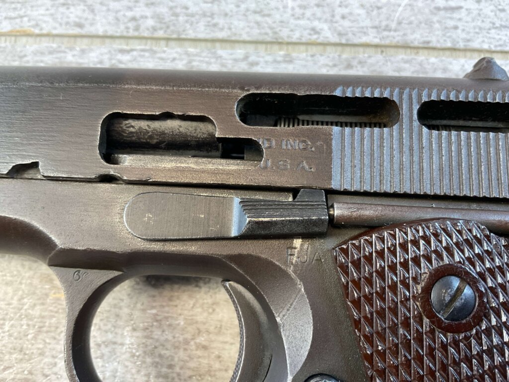 RARE REMINGTON RAND 1911A1 .45 ACP FACTORY CUTAWAY SEMI AUTO PISTOL, JAMES EARL JONES COLLECTION, C&R #5-10975