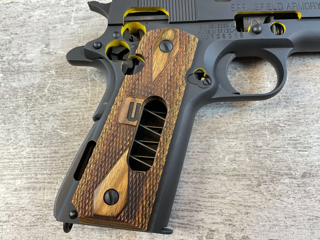 SPRINGFIELD ARMORY 1911-A1 .45 ACP FACTORY CUTAWAY SEMI AUTO PISTOL, JAMES EARL JONES COLLECTION #5-10976