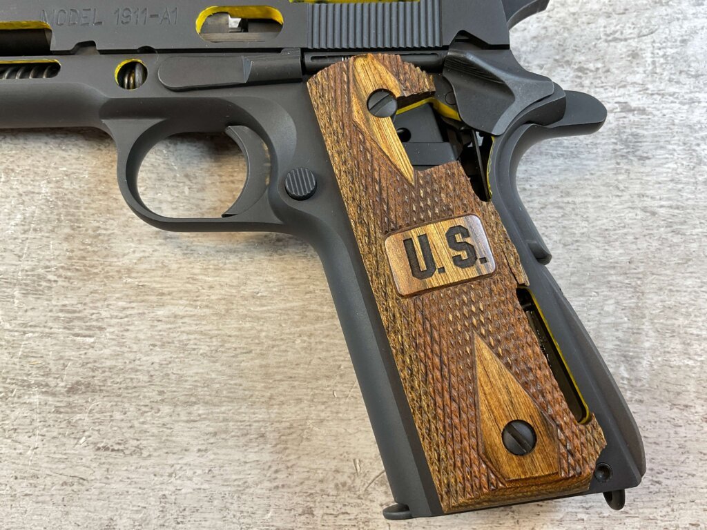 SPRINGFIELD ARMORY 1911-A1 .45 ACP FACTORY CUTAWAY SEMI AUTO PISTOL, JAMES EARL JONES COLLECTION #5-10976