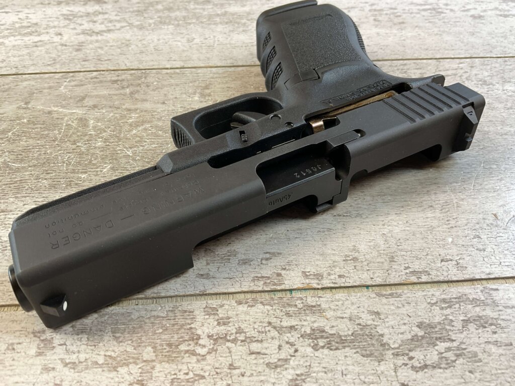 GLOCK MODEL 21 GEN2 .45 ACP FACTORY CUTAWAY SEMI AUTO PISTOL, JAMES EARL JONES COLLECTION #5-10978