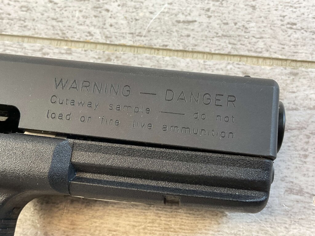 GLOCK MODEL 21 GEN2 .45 ACP FACTORY CUTAWAY SEMI AUTO PISTOL, JAMES EARL JONES COLLECTION #5-10978