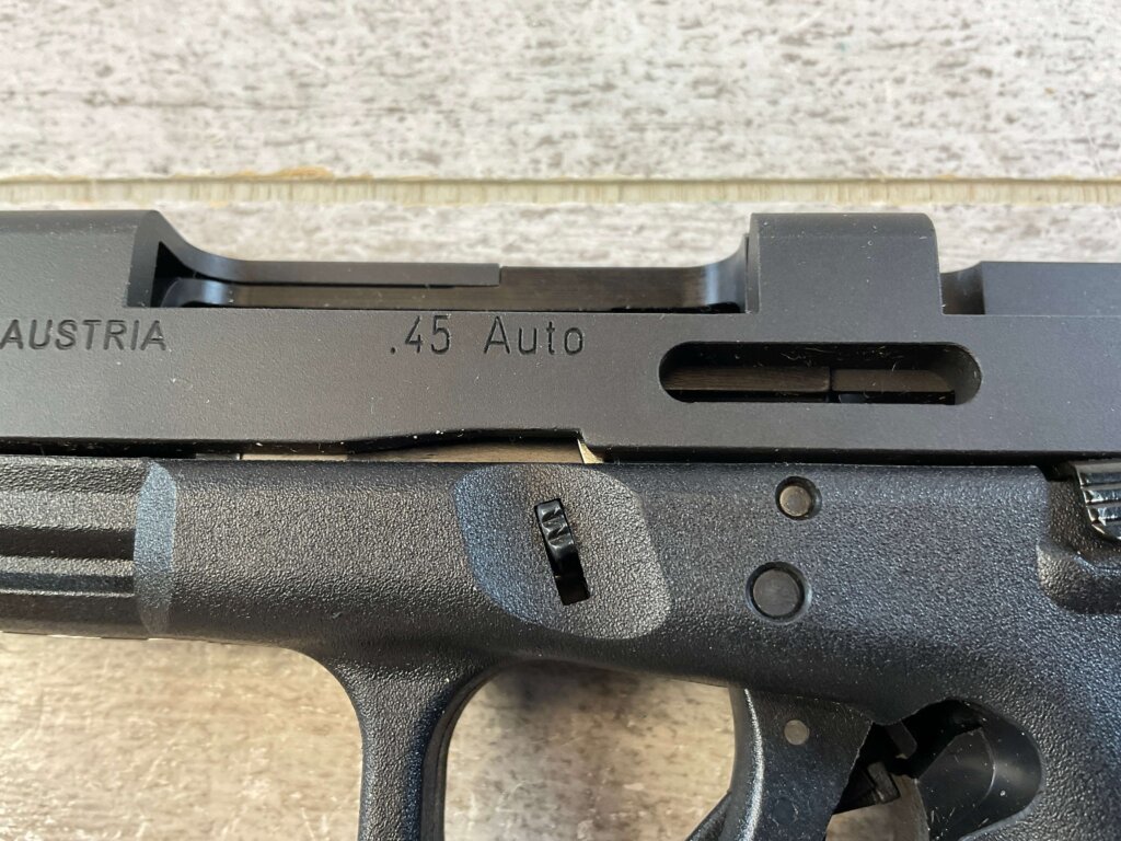 GLOCK MODEL 21 GEN2 .45 ACP FACTORY CUTAWAY SEMI AUTO PISTOL, JAMES EARL JONES COLLECTION #5-10978