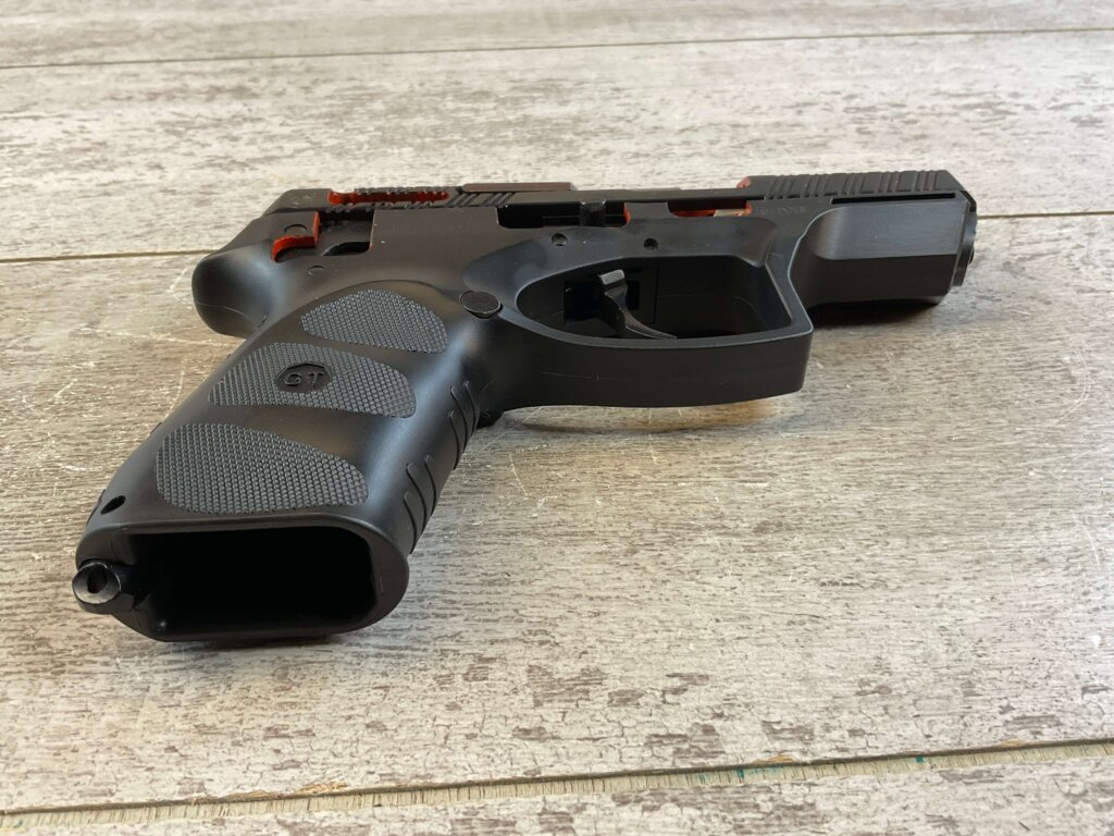 CZ G2000 9MM FACTORY CUTAWAY SEMI AUTO PISTOL, JAMES EARL JONES COLLECTION #5-10979