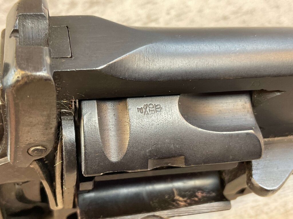 WEBLEY MARK VI .455 CAL FACTORY ARMORERS CUTAWAY REVOLVER, JAMES EARL JONES COLLECTION, RARE & MINTY #5-10977