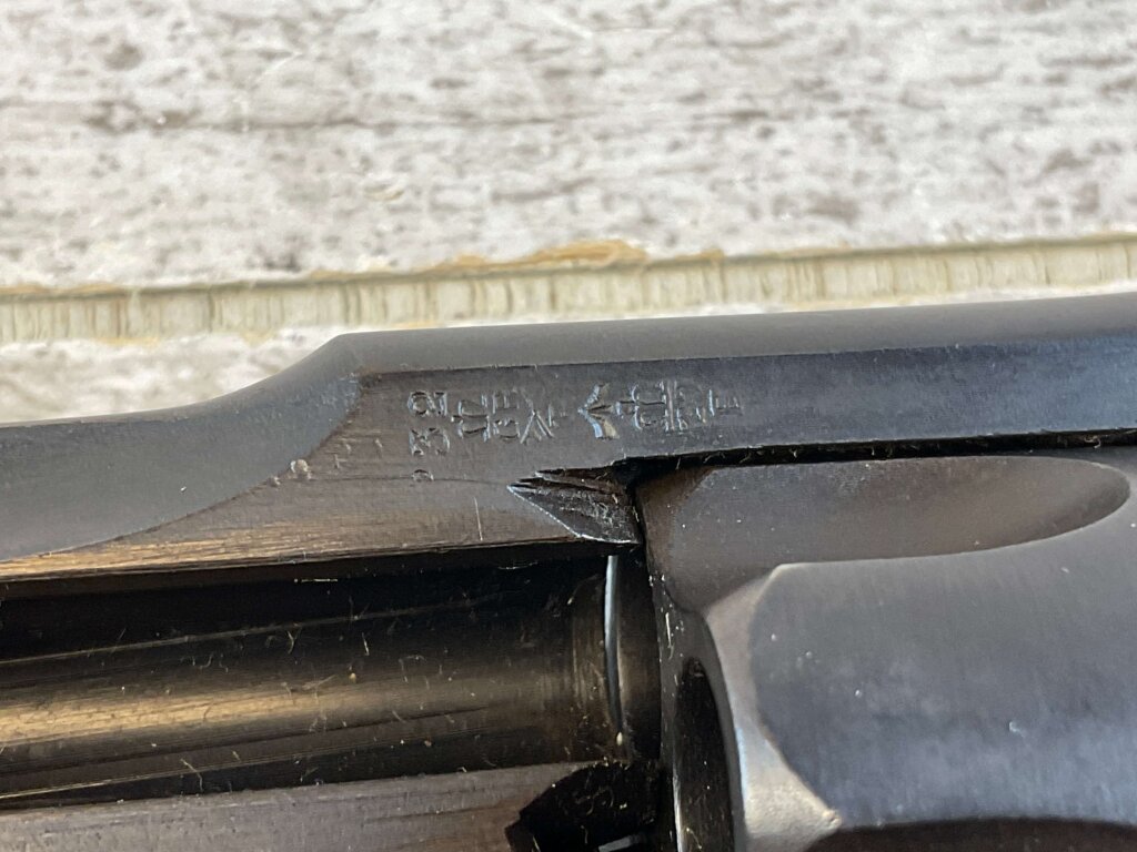 WEBLEY MARK VI .455 CAL FACTORY ARMORERS CUTAWAY REVOLVER, JAMES EARL JONES COLLECTION, RARE & MINTY #5-10977