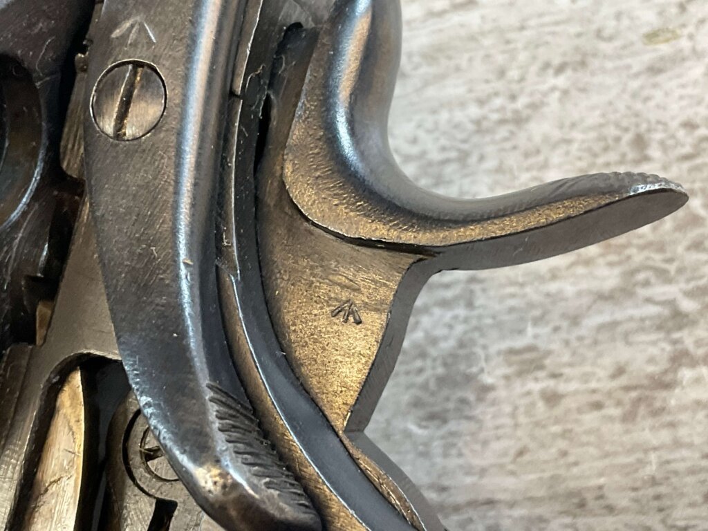 WEBLEY MARK VI .455 CAL FACTORY ARMORERS CUTAWAY REVOLVER, JAMES EARL JONES COLLECTION, RARE & MINTY #5-10977