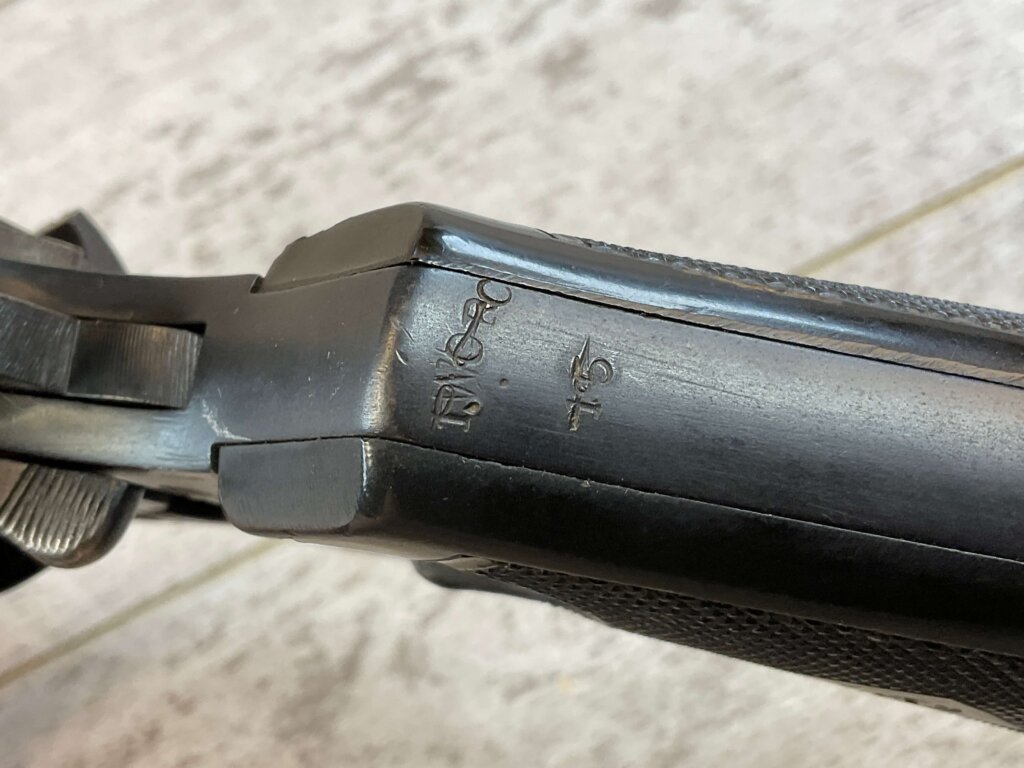 WEBLEY MARK VI .455 CAL FACTORY ARMORERS CUTAWAY REVOLVER, JAMES EARL JONES COLLECTION, RARE & MINTY #5-10977