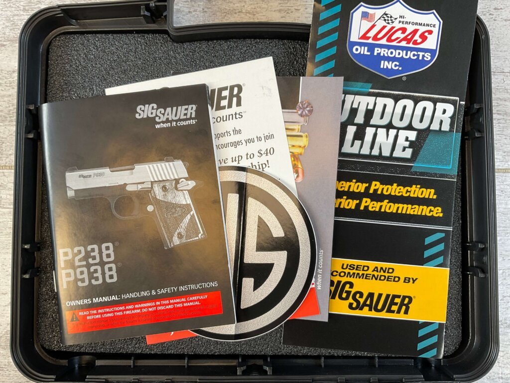 SIG SAUER "WE THE PEOPLE" P238 .380ACP SEMI AUTO PISTOL #6-03005