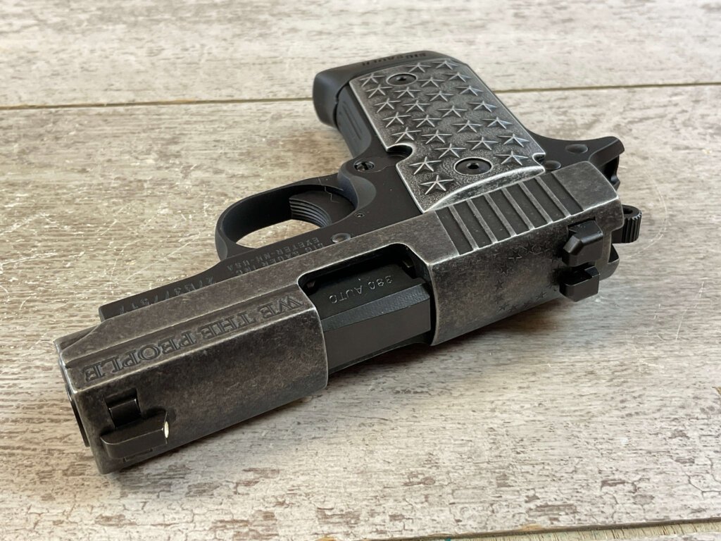 SIG SAUER "WE THE PEOPLE" P238 .380ACP SEMI AUTO PISTOL #6-03005