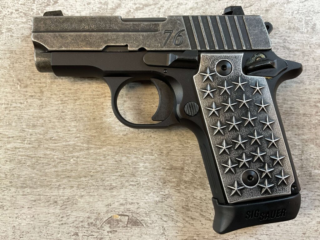 SIG SAUER "WE THE PEOPLE" P238 .380ACP SEMI AUTO PISTOL #6-03005