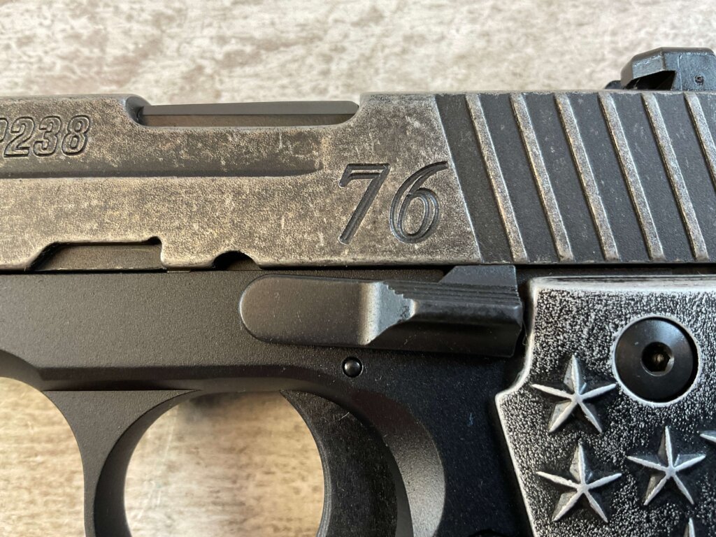 SIG SAUER "WE THE PEOPLE" P238 .380ACP SEMI AUTO PISTOL #6-03005