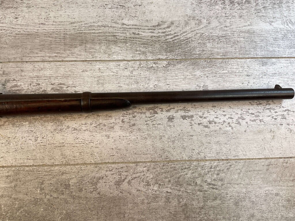 BURNSIDE FALLING BLOCK .52 CAL SADDLE RING CARBINE, JAMES EARL JONES "FAVORITES" COLLECTION, CIVIL WAR ERA 2ND MODEL, ANTIQUE #5-11057