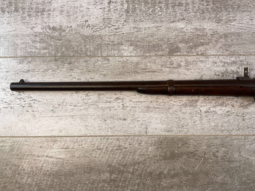 BURNSIDE FALLING BLOCK .52 CAL SADDLE RING CARBINE, JAMES EARL JONES "FAVORITES" COLLECTION, CIVIL WAR ERA 2ND MODEL, ANTIQUE #5-11057