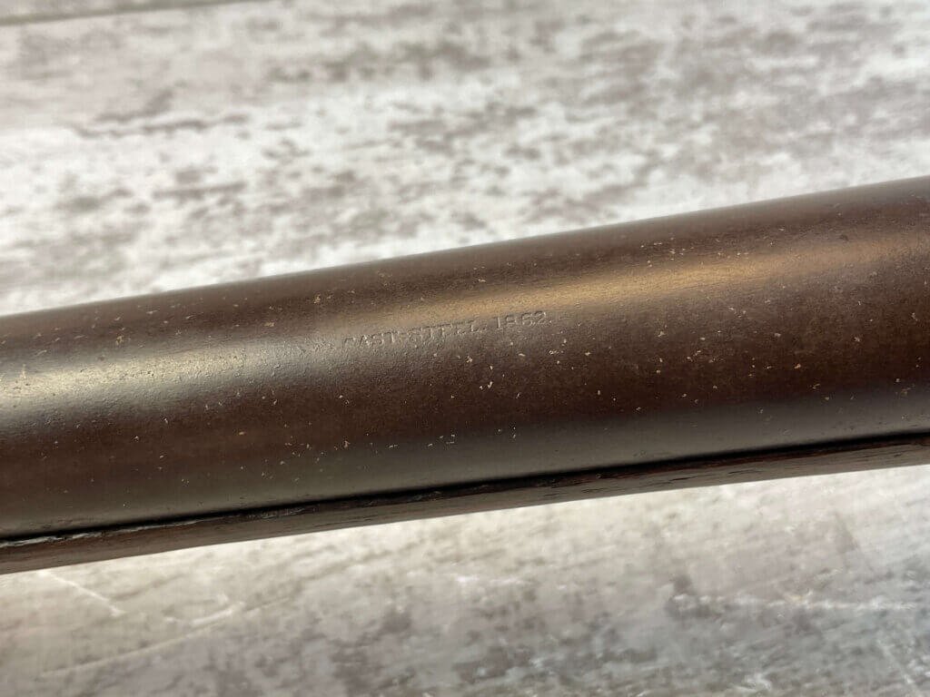 BURNSIDE FALLING BLOCK .52 CAL SADDLE RING CARBINE, JAMES EARL JONES "FAVORITES" COLLECTION, CIVIL WAR ERA 2ND MODEL, ANTIQUE #5-11057