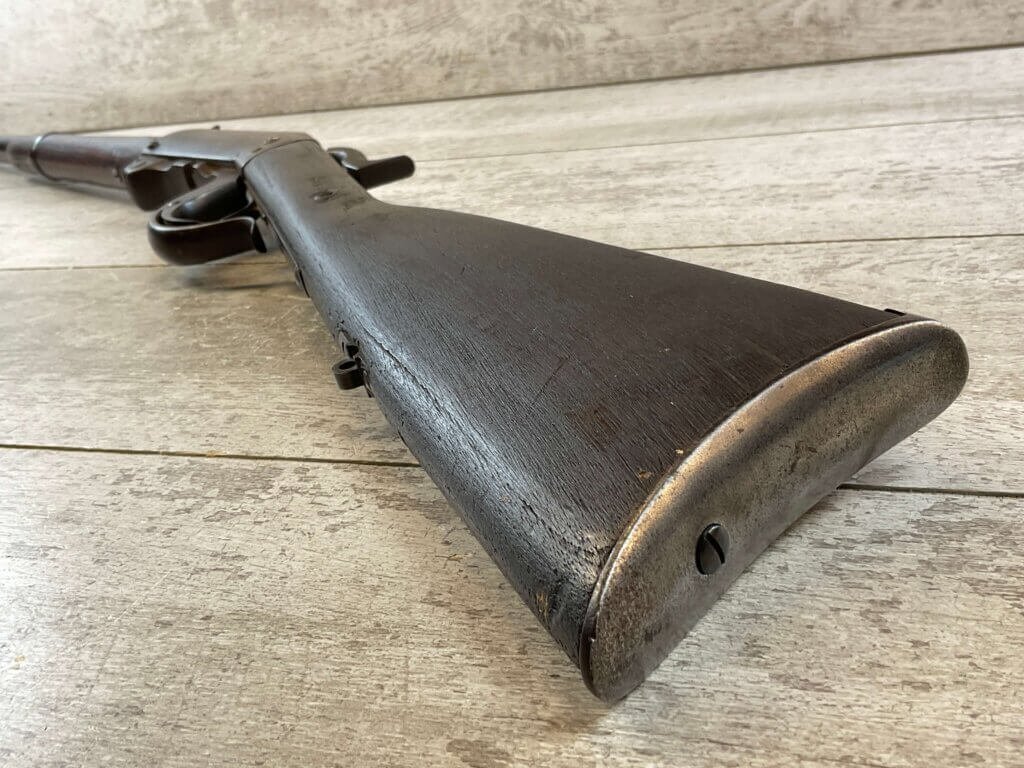 BURNSIDE FALLING BLOCK .52 CAL SADDLE RING CARBINE, JAMES EARL JONES "FAVORITES" COLLECTION, CIVIL WAR ERA 2ND MODEL, ANTIQUE #5-11057