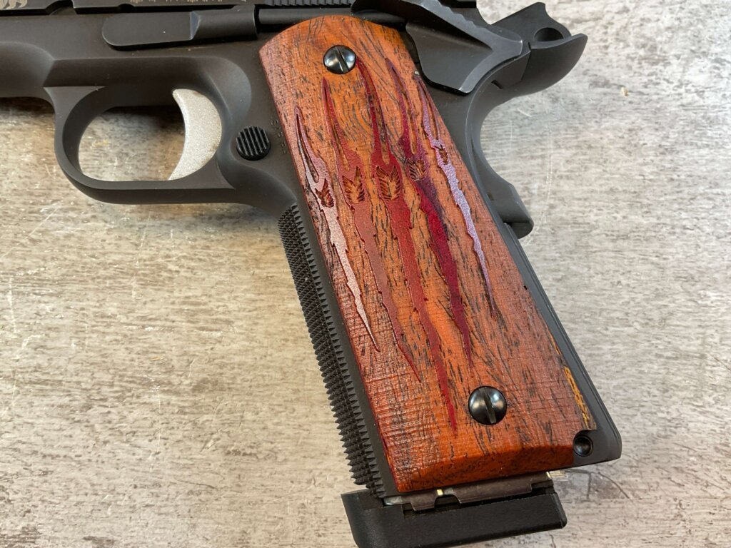 FUSION FIREARMS COMBAT (BEAR EDITION) 10MM SEMI AUTO PISTOL, W/BAG & MINTY #6-03003