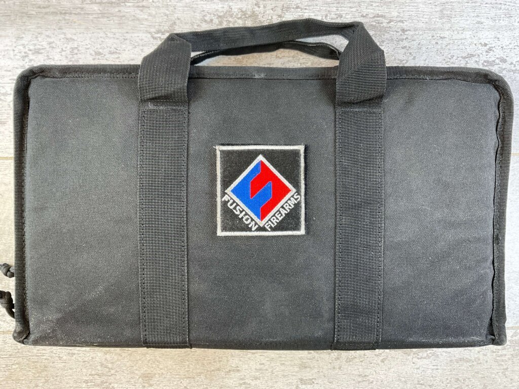 FUSION FIREARMS COMBAT (BEAR EDITION) 10MM SEMI AUTO PISTOL, W/BAG & MINTY #6-03003