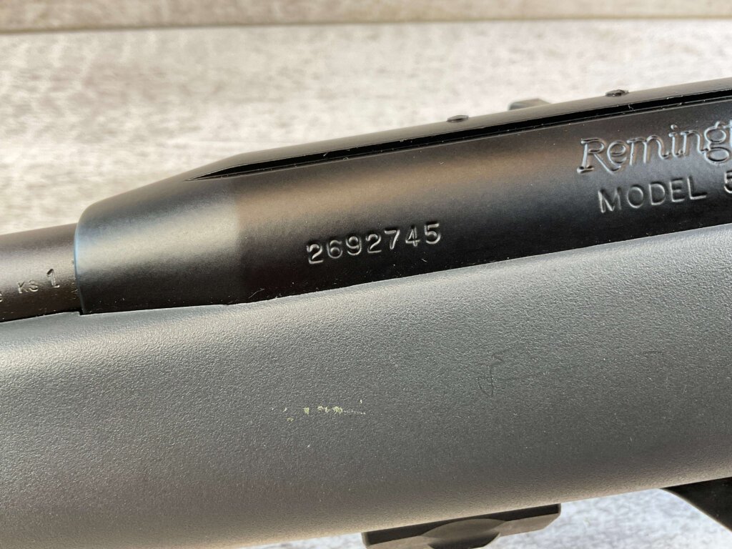 REMINGTON MODEL 597 .22LR SEMI AUTO RIFLE, JAMES EARL JONES "FAVORITES" COLLECTION #5-11069