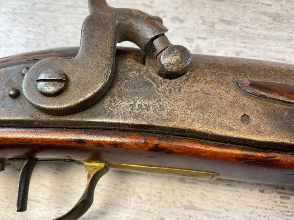 TRYON PHILADELPHIA .50 CAL OCTAGON BBL PERCUSSION MUSKET, JAMES EARL JONES "FAVORITES" COLLECTION, ANTIQUE #5-11068