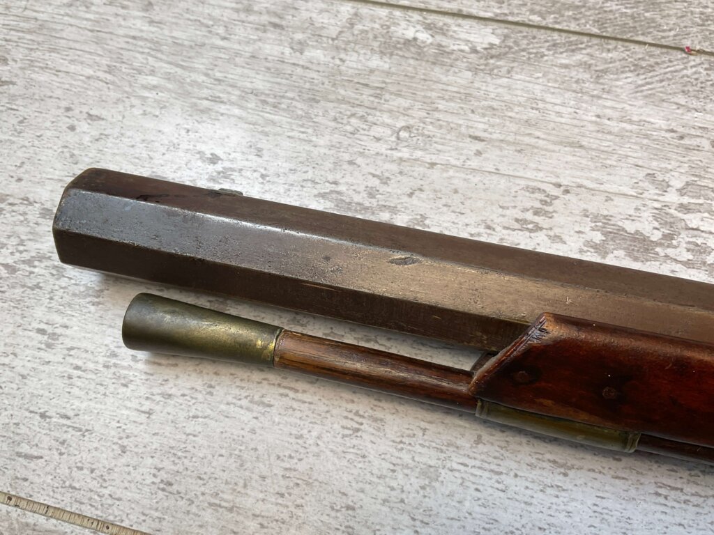 TRYON PHILADELPHIA .50 CAL OCTAGON BBL PERCUSSION MUSKET, JAMES EARL JONES "FAVORITES" COLLECTION, ANTIQUE #5-11068