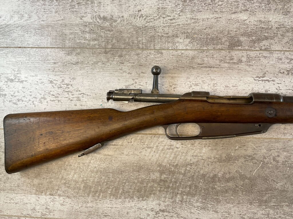 AMBERG GEW1888/95 COMMISSION 8X57 BOLT ACTION RIFLE, JAMES EARL JONES "FAVORITES" COLLECTION, ANTIQUE #5-11077