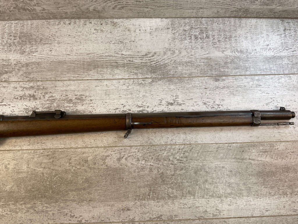 AMBERG GEW1888/95 COMMISSION 8X57 BOLT ACTION RIFLE, JAMES EARL JONES "FAVORITES" COLLECTION, ANTIQUE #5-11077